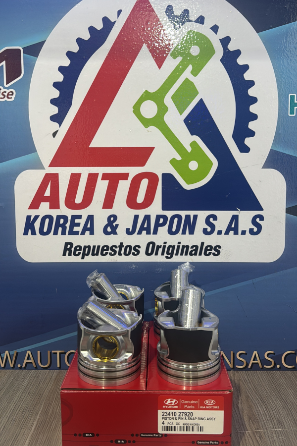 Repuestos originales motor Hyundai y Kia